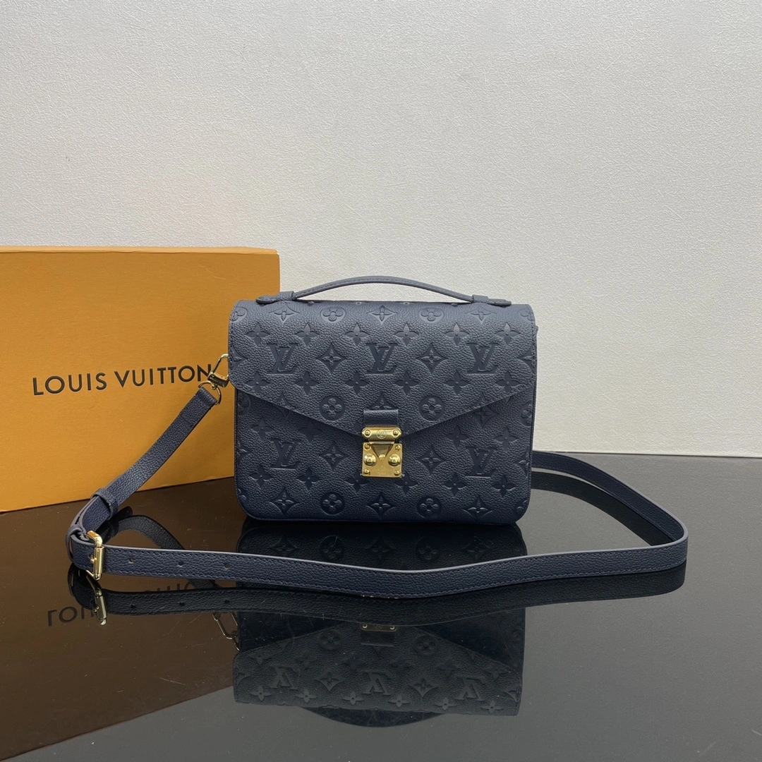 MOMO--8V M47142 high quality version Pochette Metis cowhide item:F-B177A2138