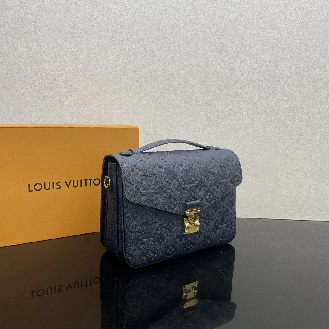 MOMO--8V M47142 high quality version Pochette Metis cowhide item:F-B177A2138