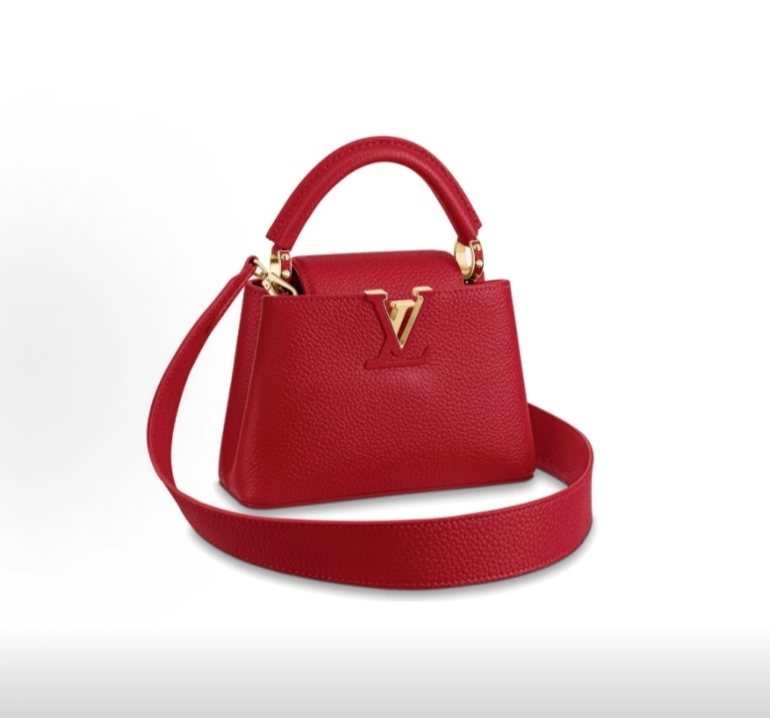 MOMO--8V M56845 high quality version Capucines cowhide item:F-B000A1410