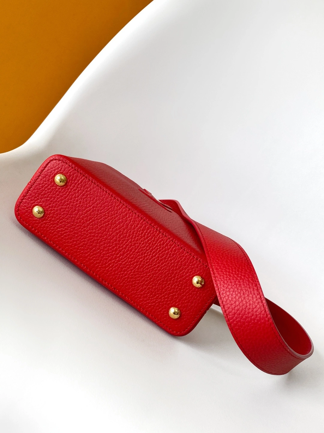 MOMO--8V M56845 high quality version Capucines cowhide item:F-B000A1410
