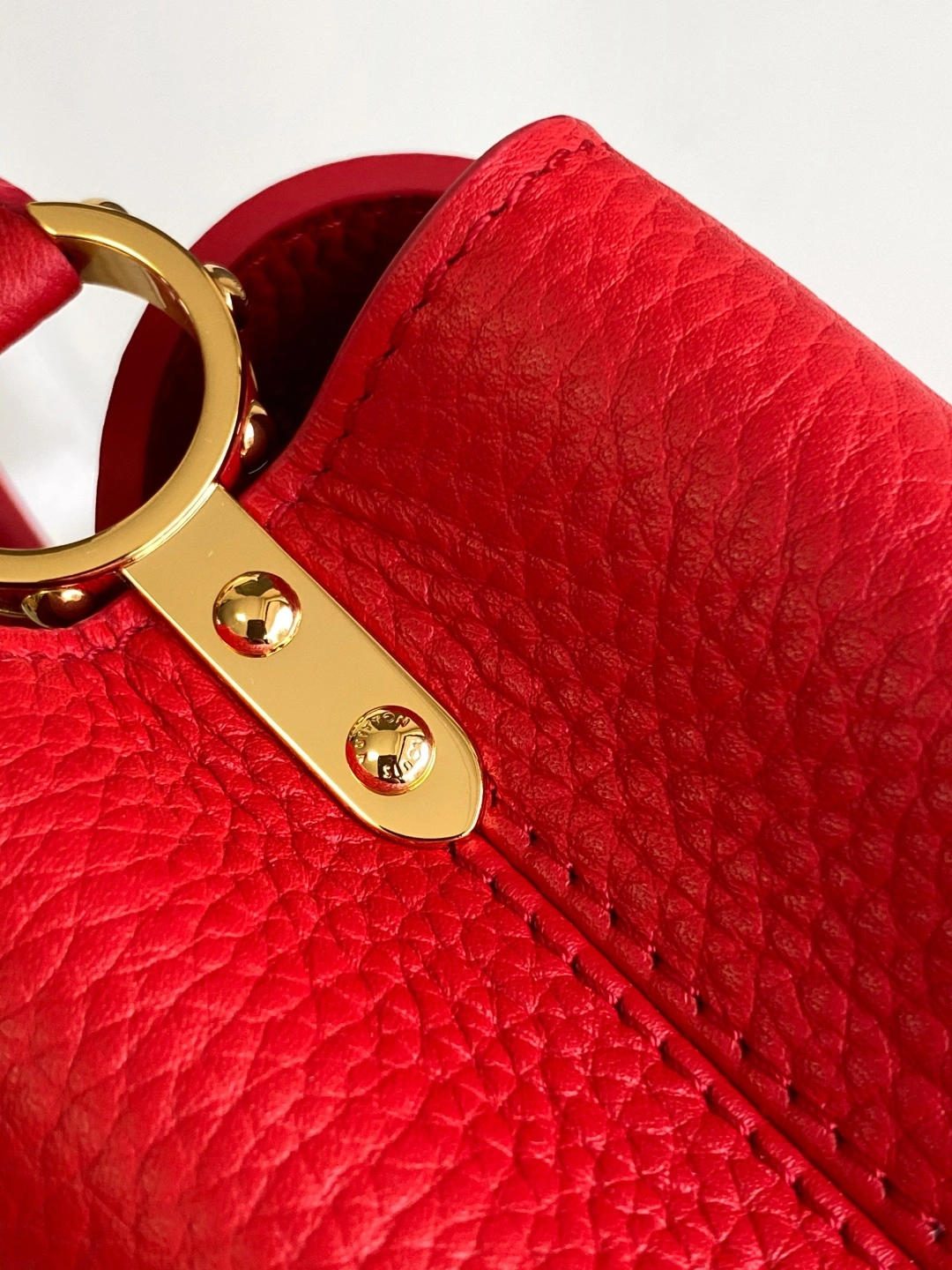 MOMO--8V M56845 high quality version Capucines cowhide item:F-B000A1410