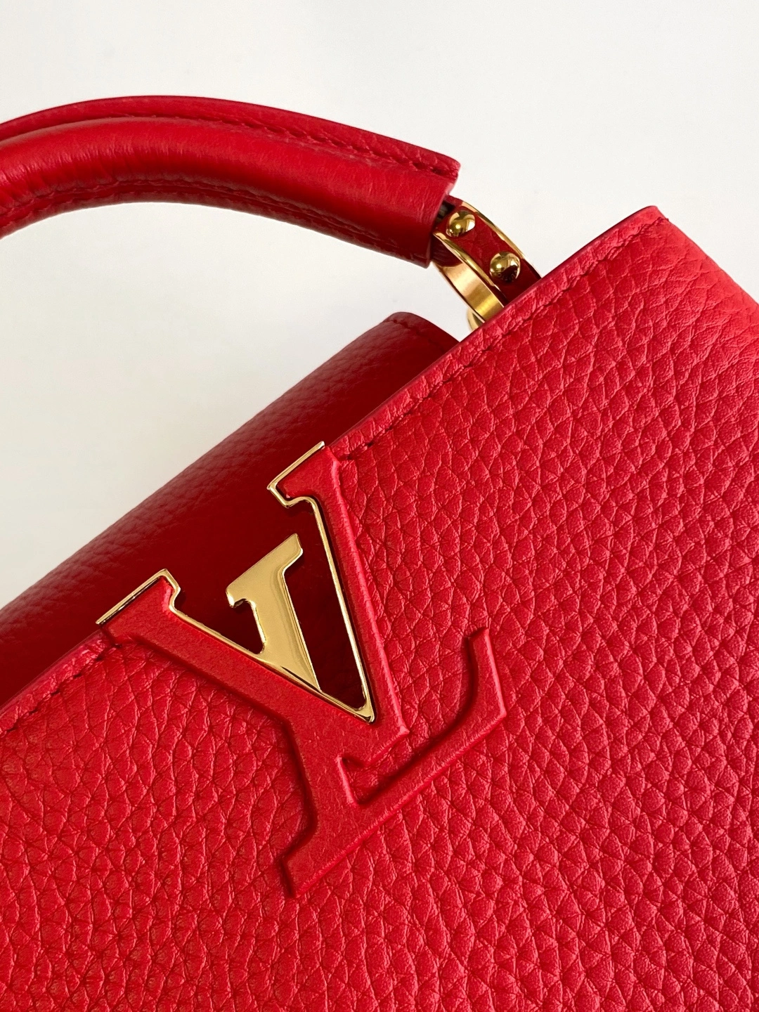 MOMO--8V M56845 high quality version Capucines cowhide item:F-B000A1410