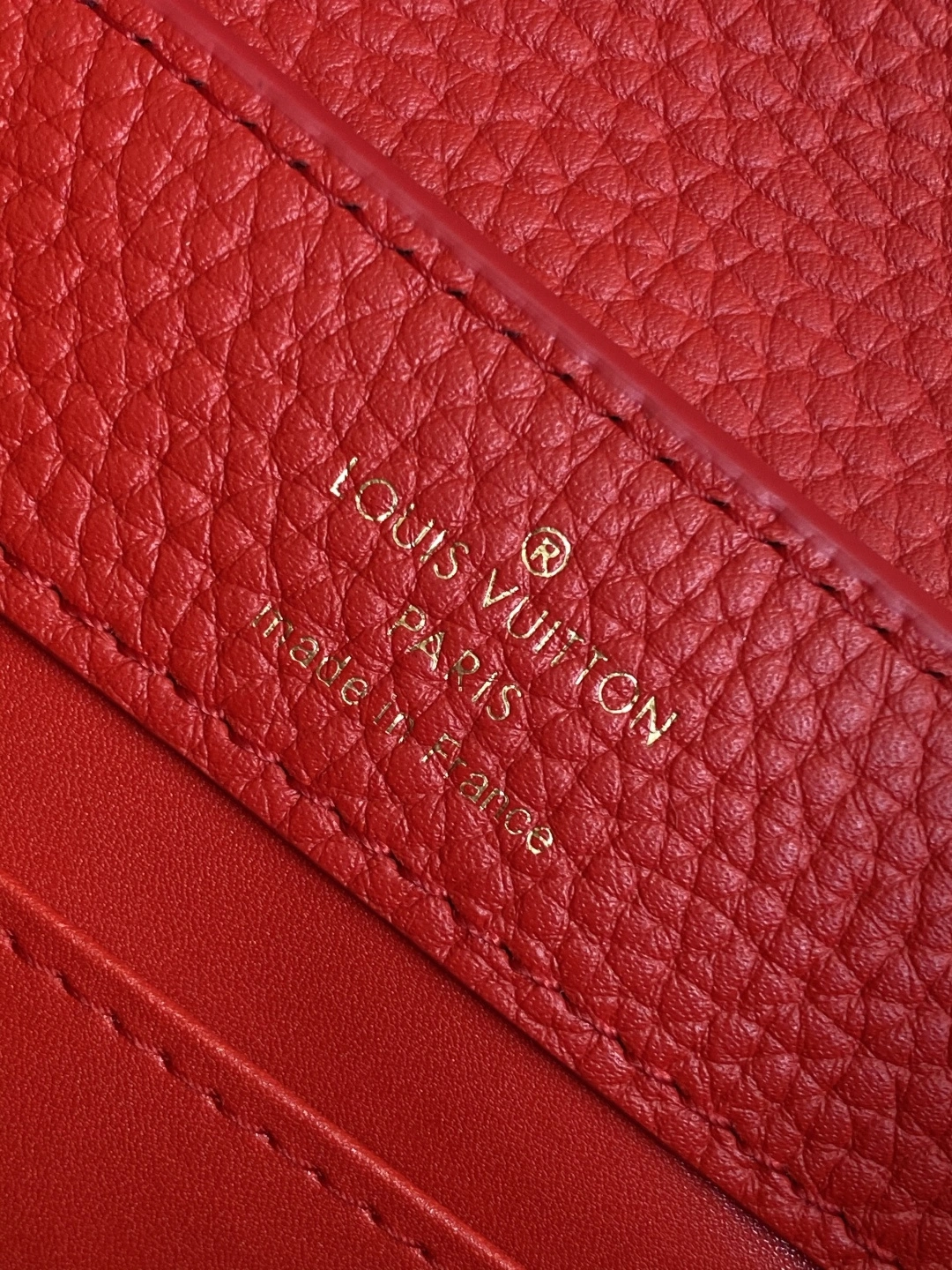 MOMO--8V M56845 high quality version Capucines cowhide item:F-B000A1410