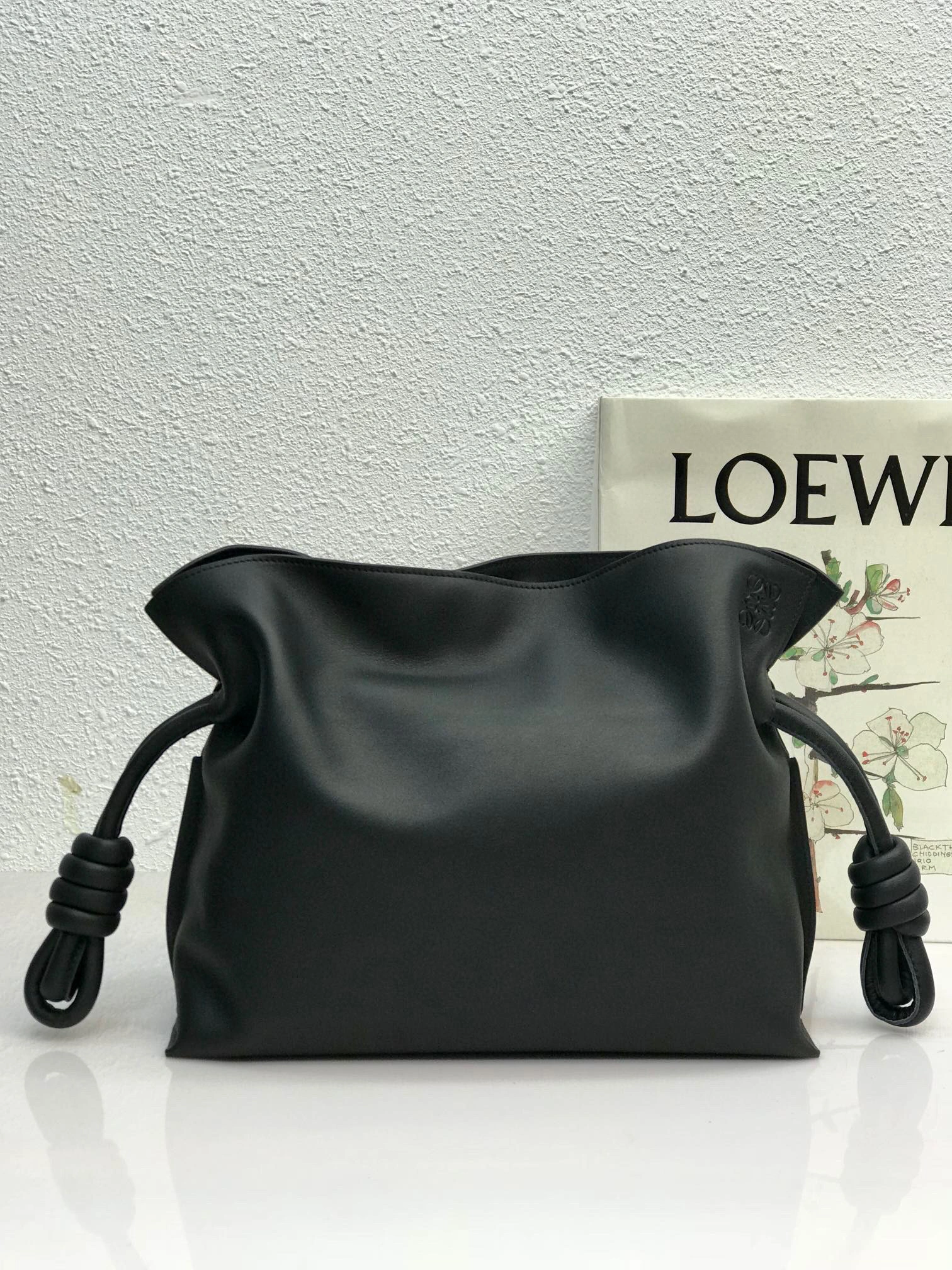 MOMO- A411FC1X35-1100 Flamenco clutch calfskin item：B-B063F2206C