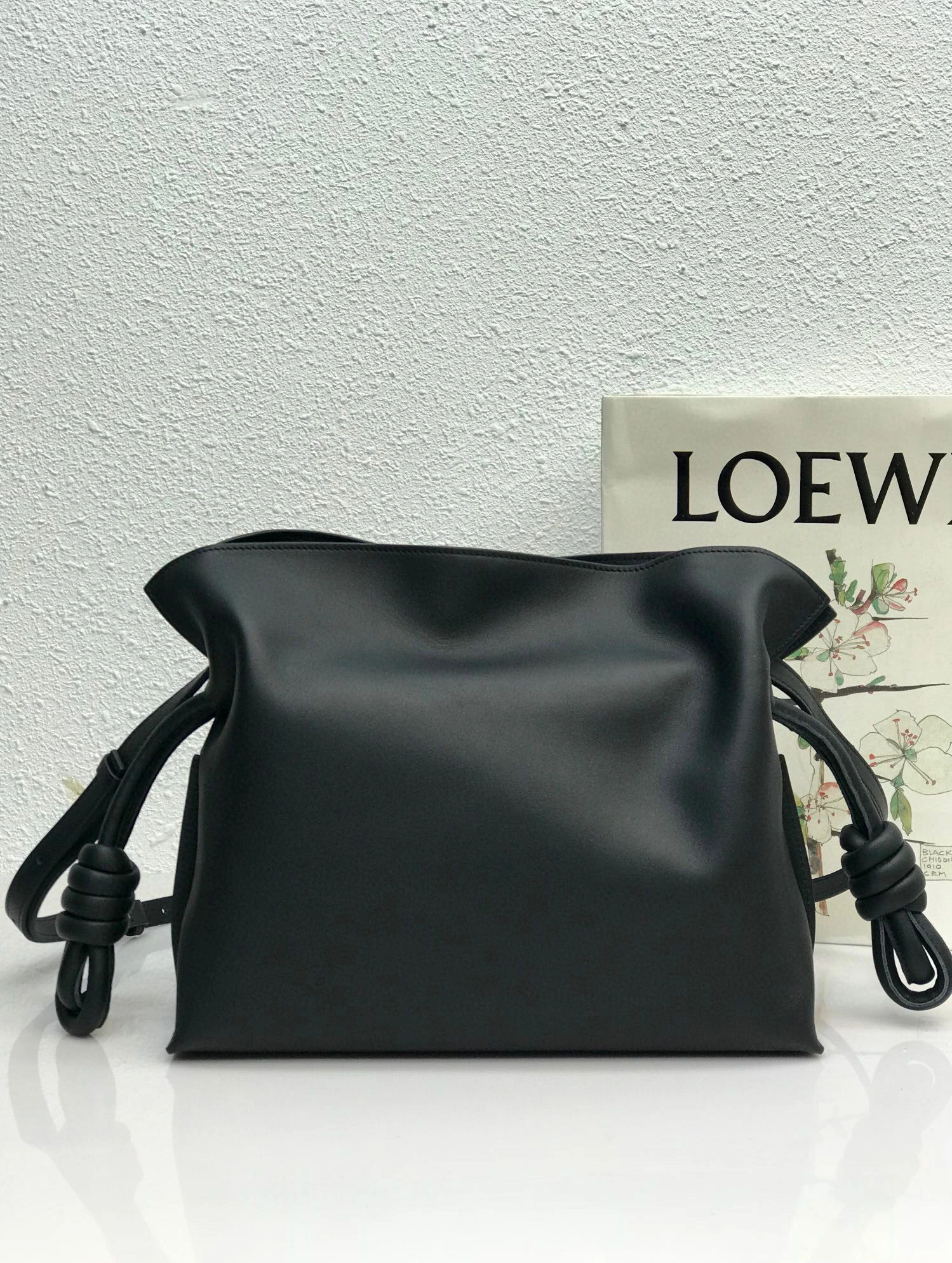 MOMO- A411FC1X35-1100 Flamenco clutch calfskin item：B-B063F2206C