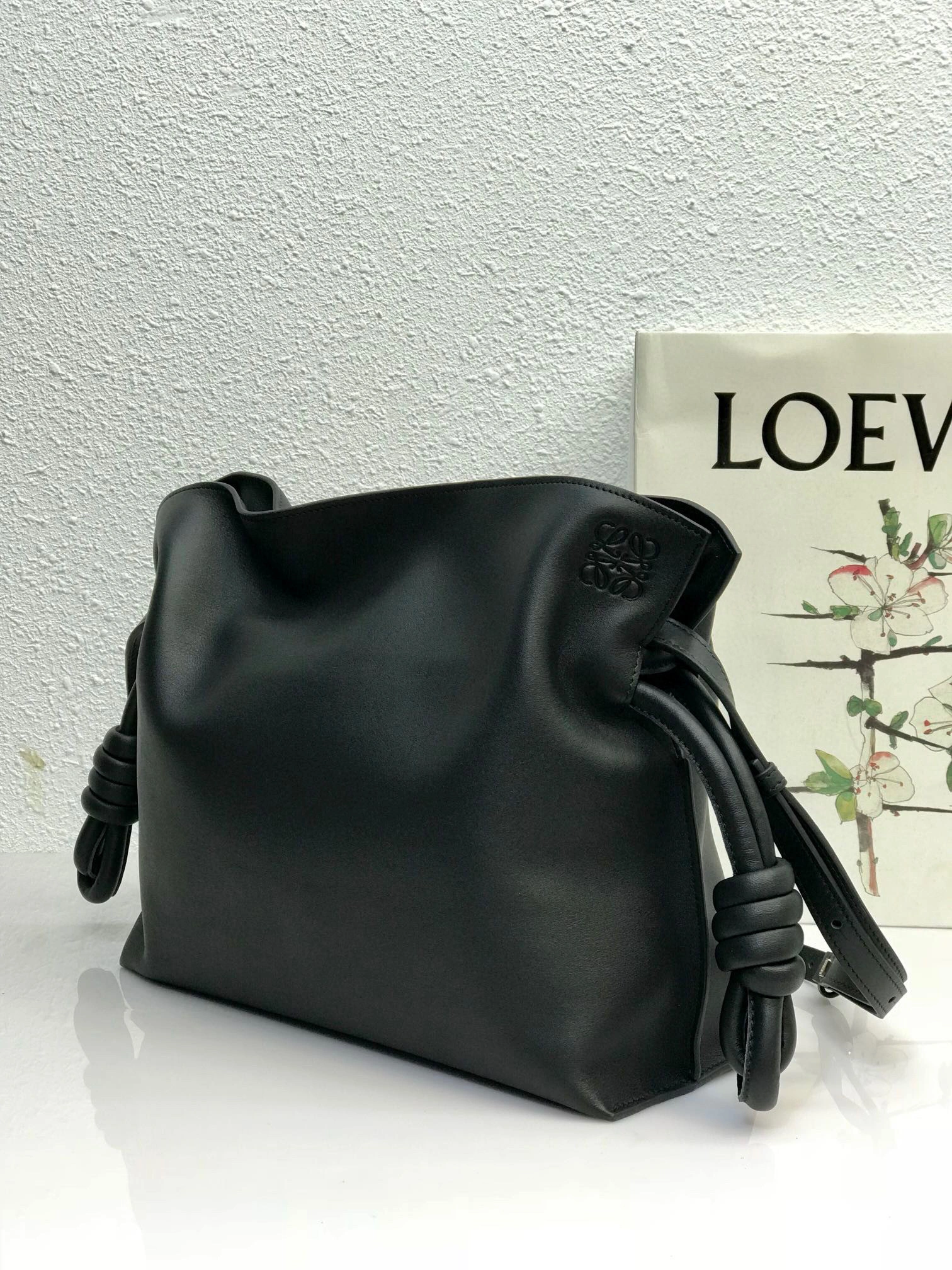 MOMO- A411FC1X35-1100 Flamenco clutch calfskin item：B-B063F2206C