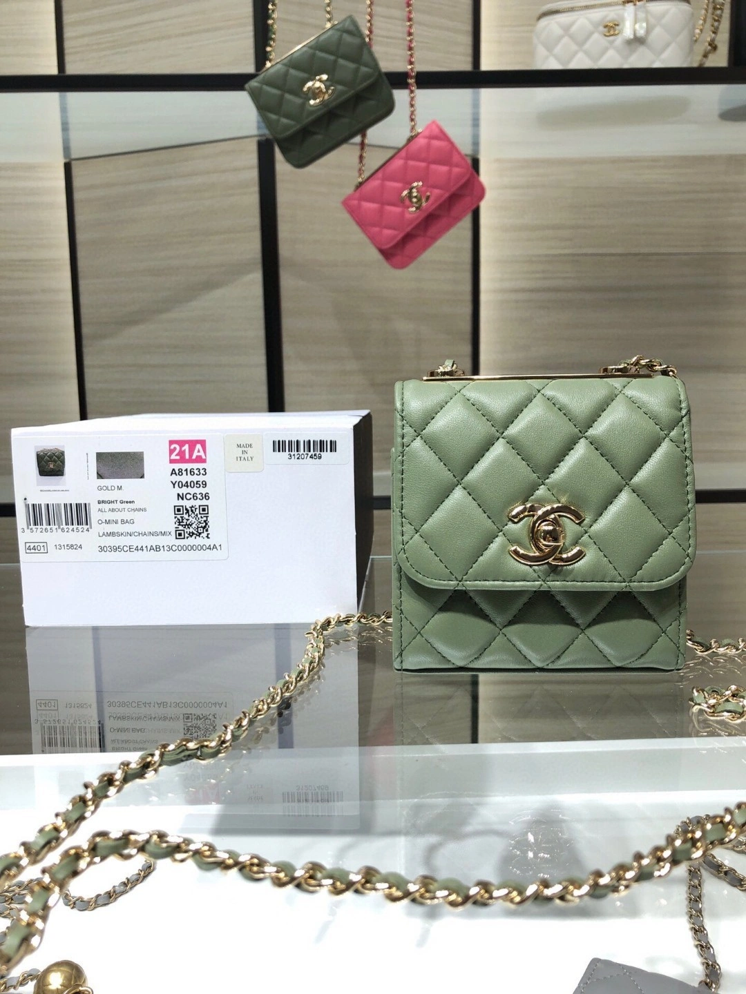 MOMO- A81633trendy mini Lambskin item : B-B00M1614
