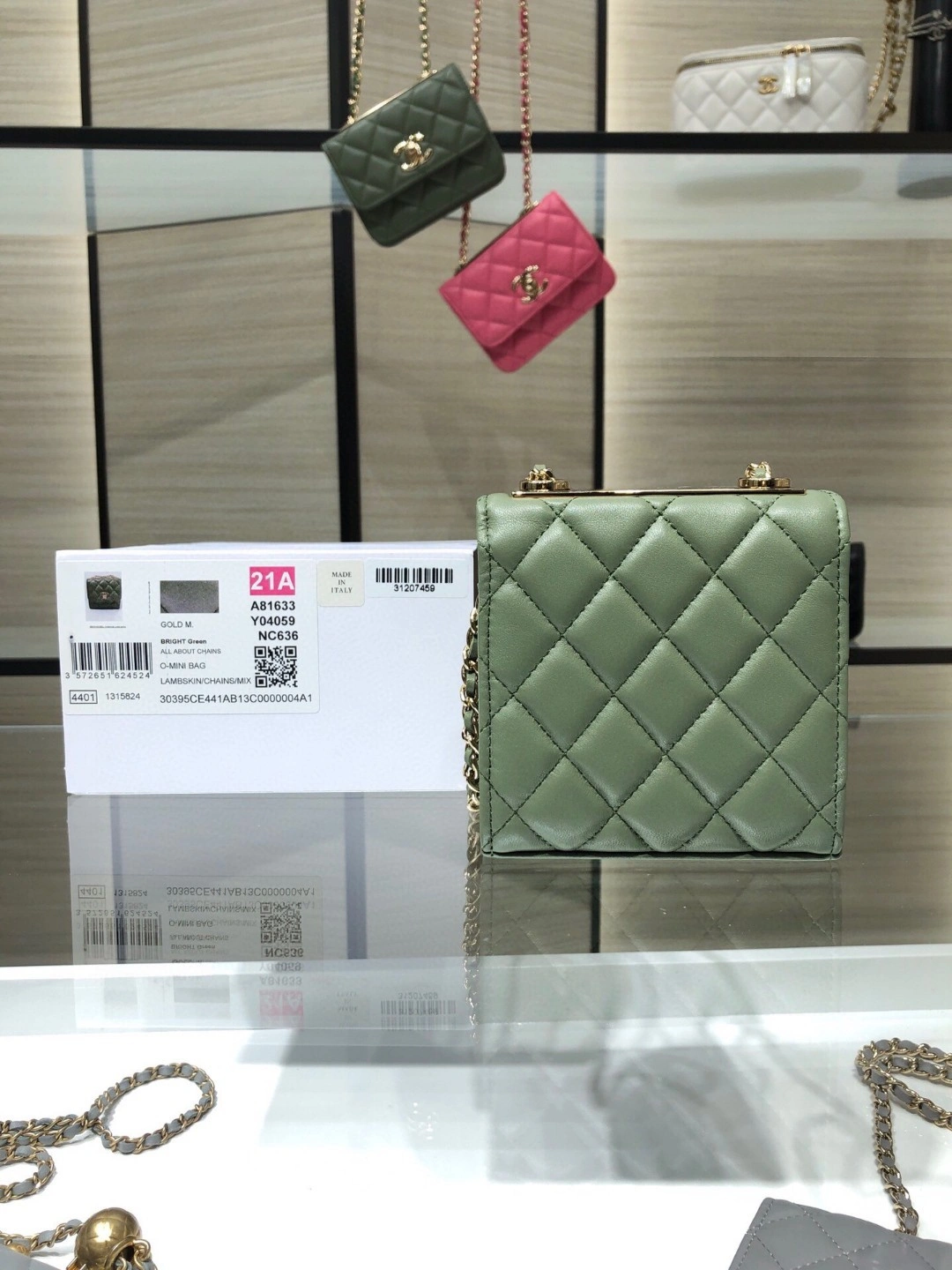 MOMO- A81633trendy mini Lambskin item : B-B00M1614