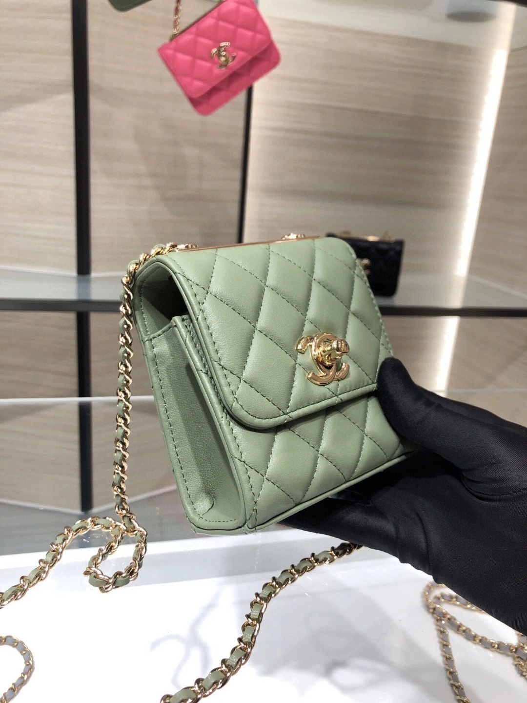 MOMO- A81633trendy mini Lambskin item : B-B00M1614
