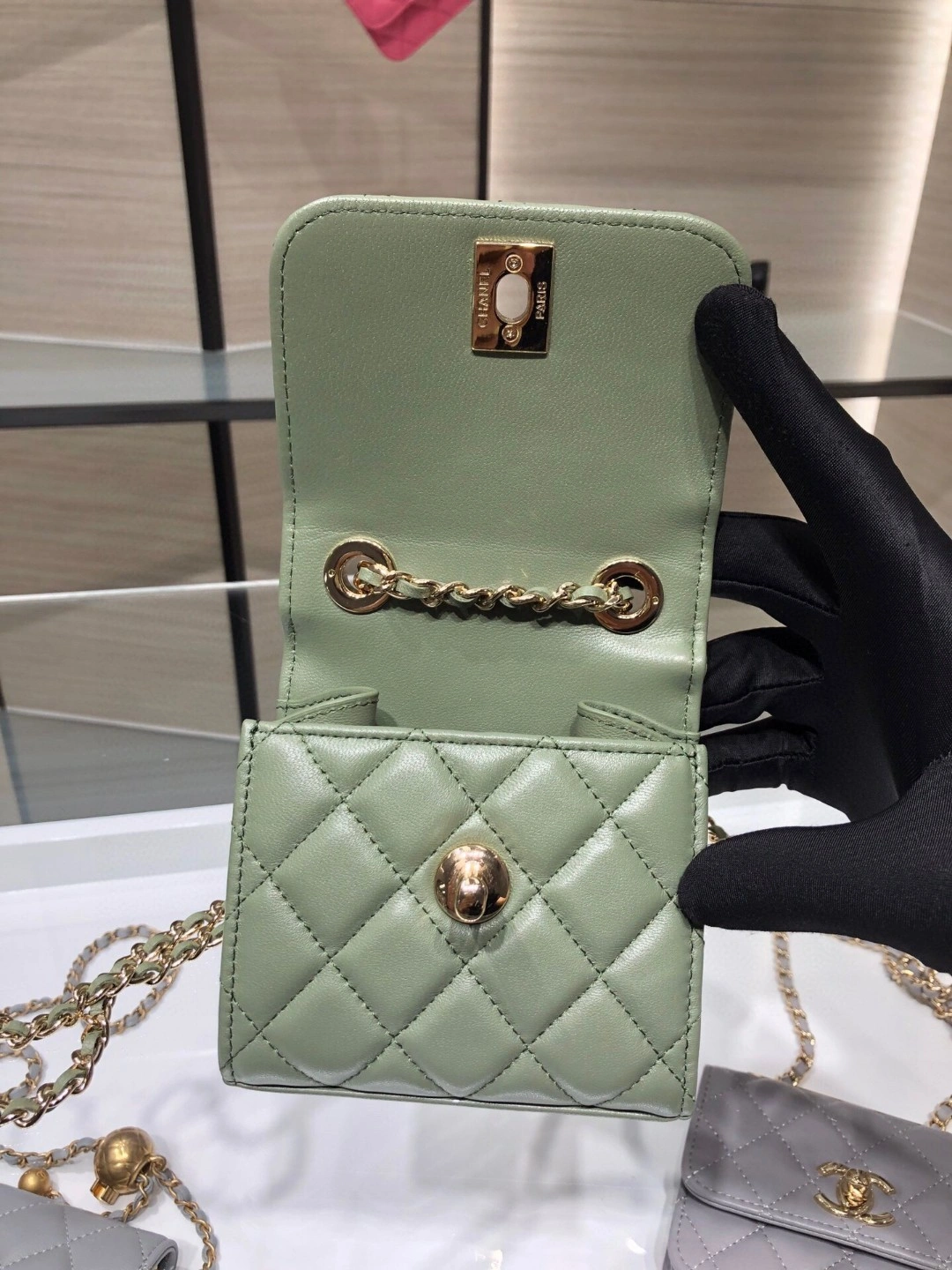 MOMO- A81633trendy mini Lambskin item : B-B00M1614