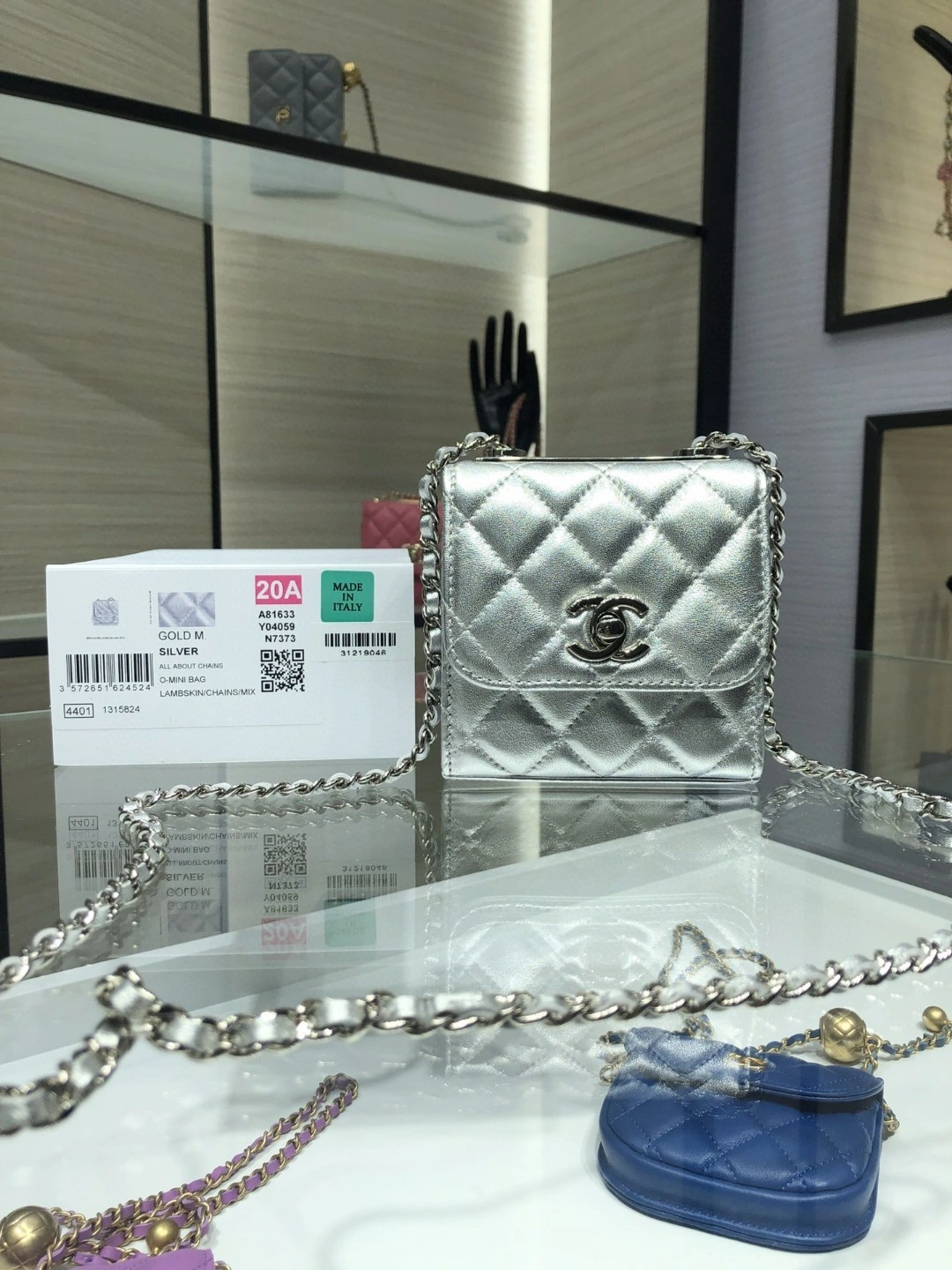 MOMO- A81633trendy mini Lambskin item : B-B00M1638