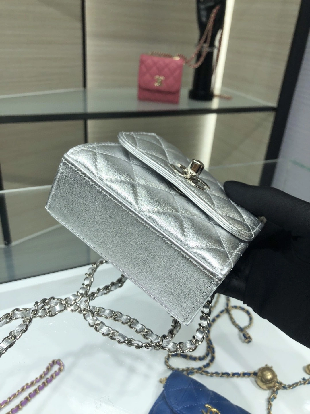 MOMO- A81633trendy mini Lambskin item : B-B00M1638