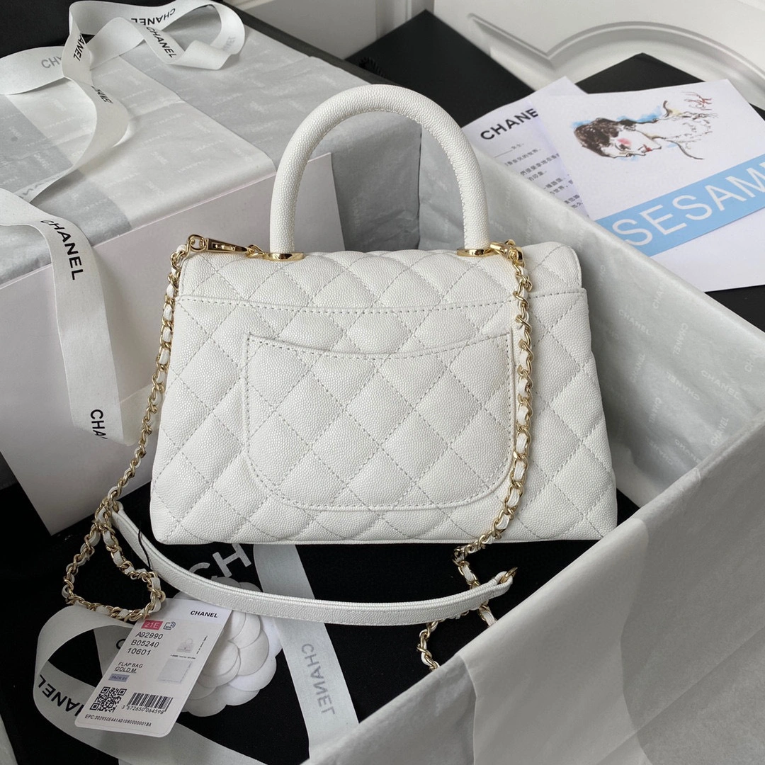 MOMO- A92990-B05061-10601 21 Lambskin coco handle item：B-B307E2129C