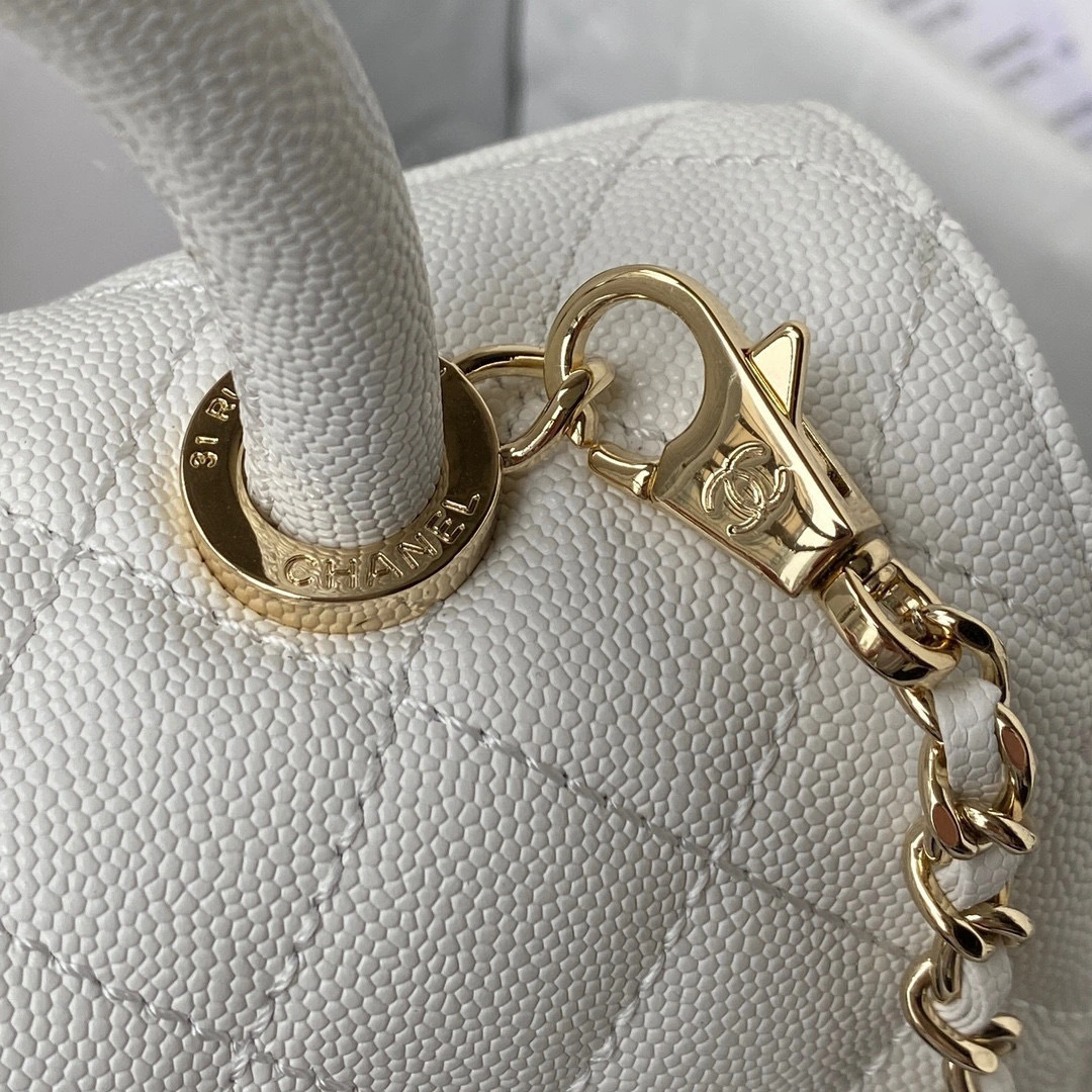 MOMO- A92990-B05061-10601 21 Lambskin coco handle item：B-B307E2129C