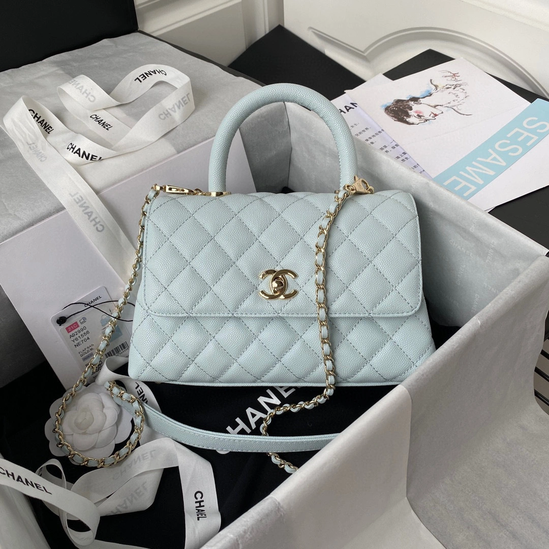 MOMO- A92990-B05061-NG752 21 Lambskin coco handle item：B-B307E2130C