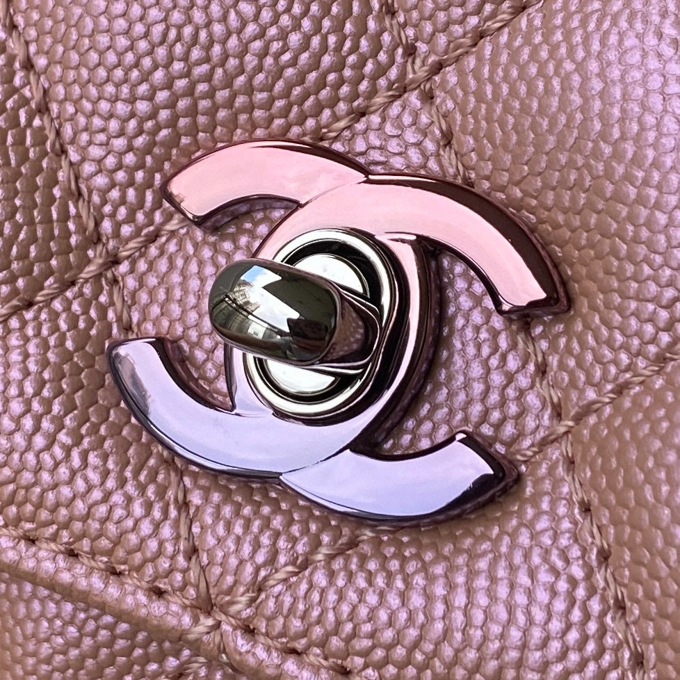 MOMO- A92990-B06817-NF498 21 Lambskin coco handle item：B-B000E2127C