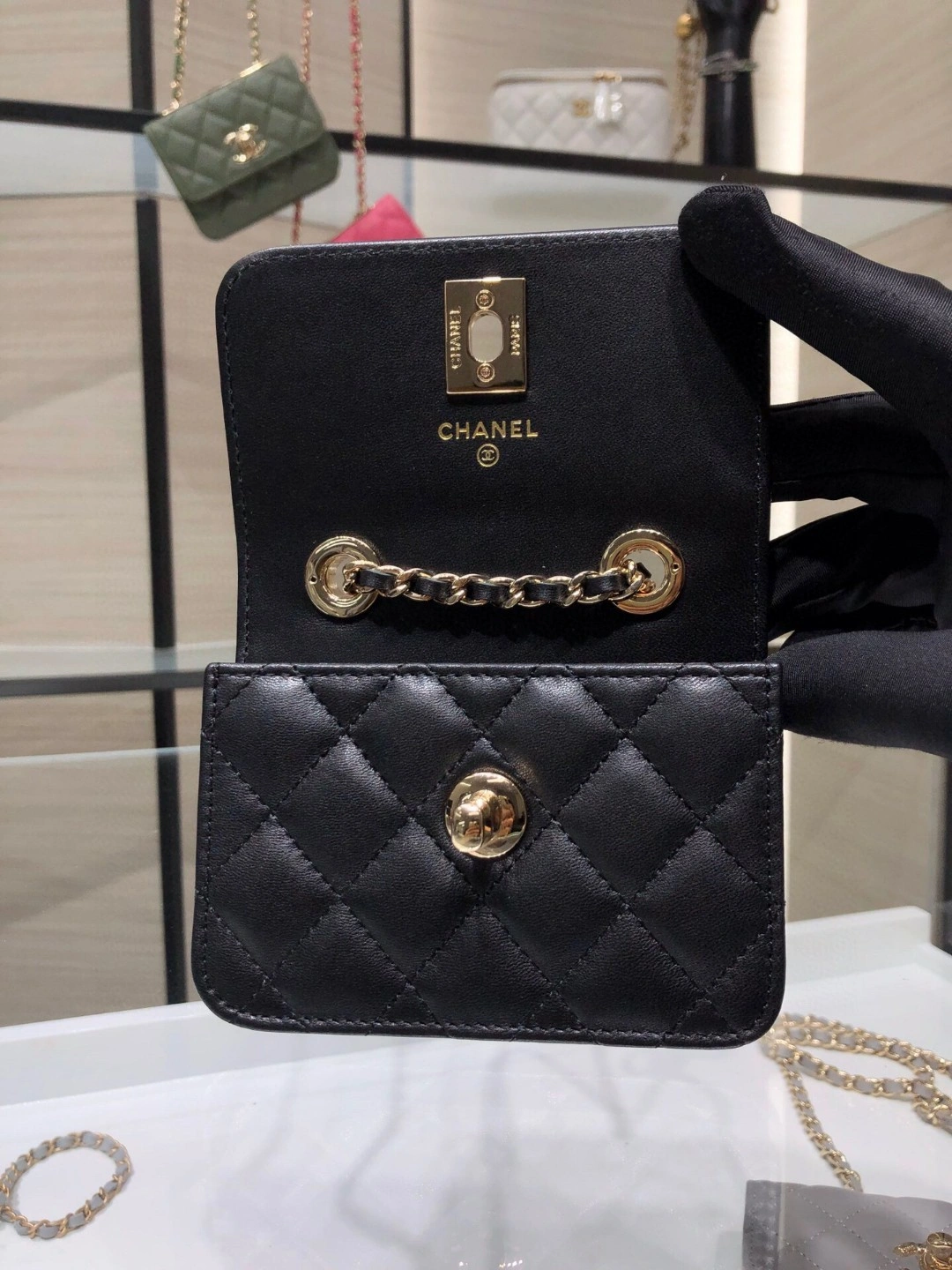 MOMO- AP2301 Lambskin trendy mini item : B-B00M1752