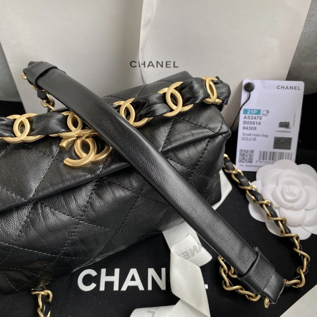MOMO- AS2479 Lambskin small hobo bag item : B-B00M2001