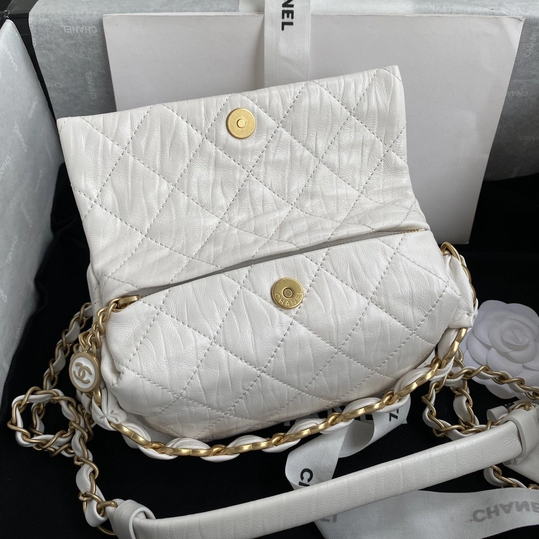 MOMO- AS2479 Lambskin small hobo bag item : B-B00M2004