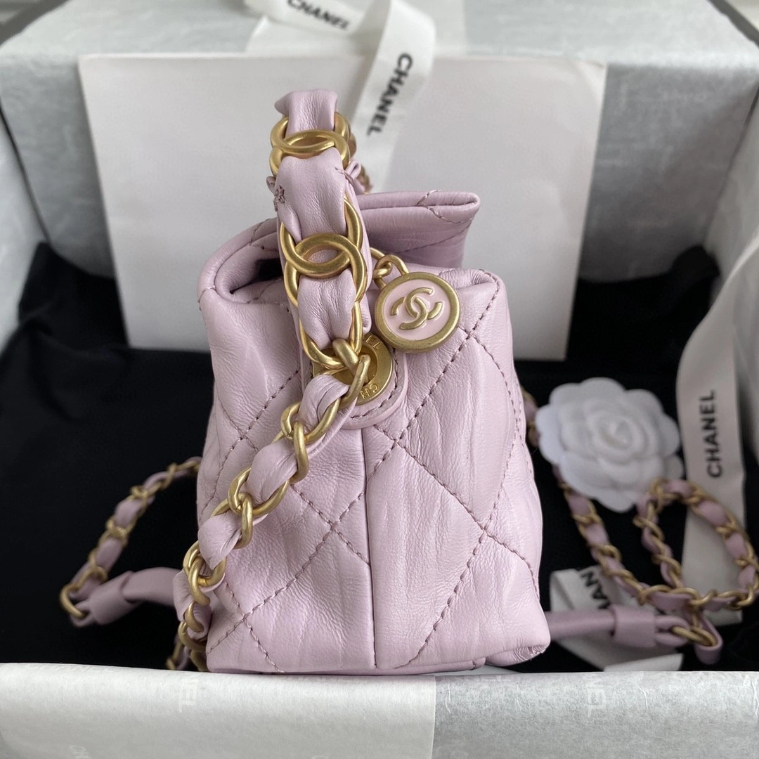 MOMO- AS2479 Lambskin small hobo bag item : B-B00M2008