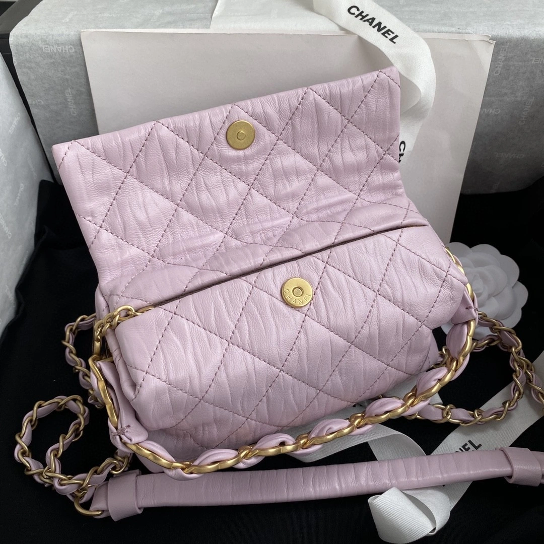 MOMO- AS2479 Lambskin small hobo bag item : B-B00M2008
