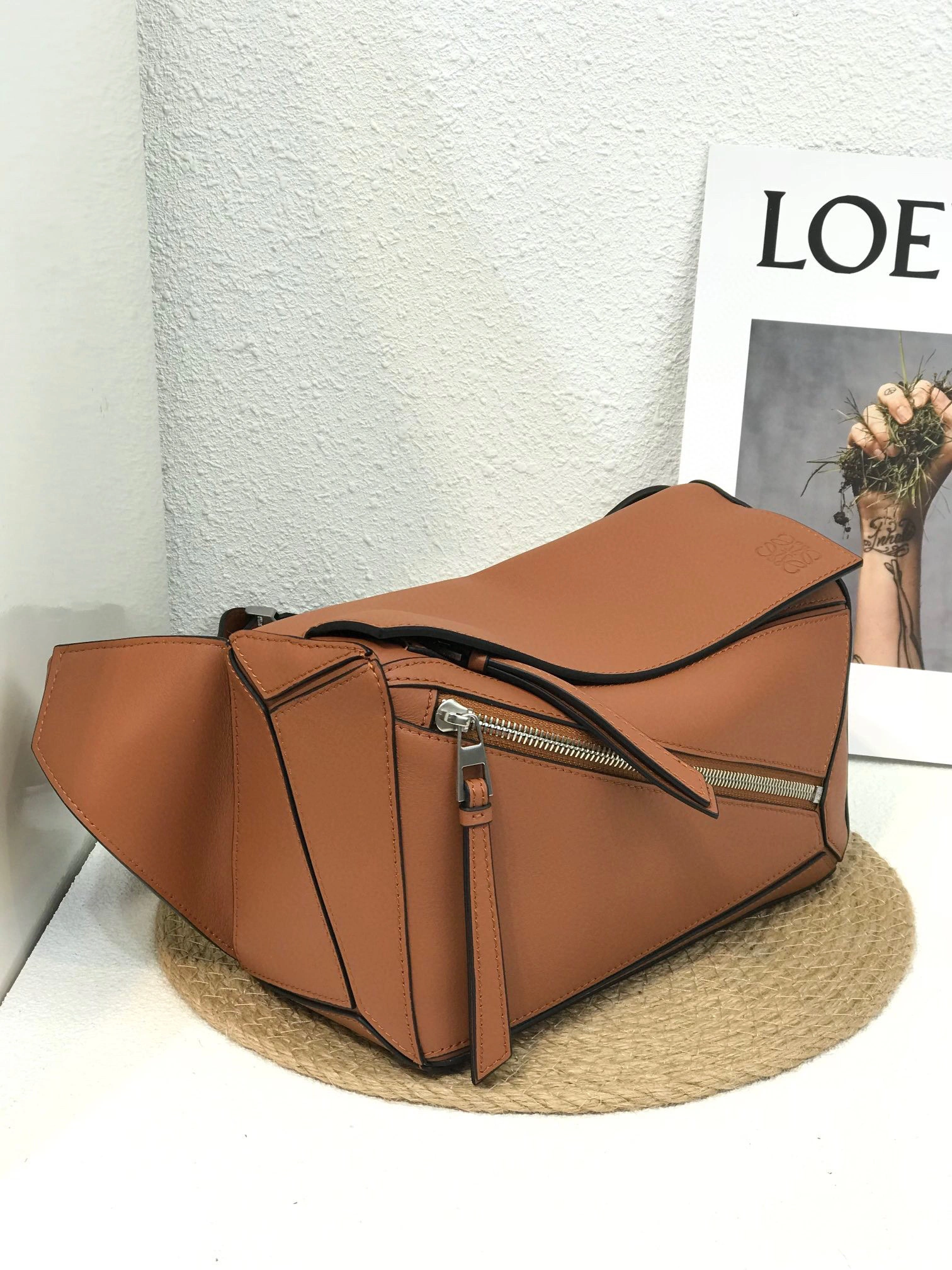 MOMO- B510P35X01-2530 puzzle calfskin item：B-B063F2331C