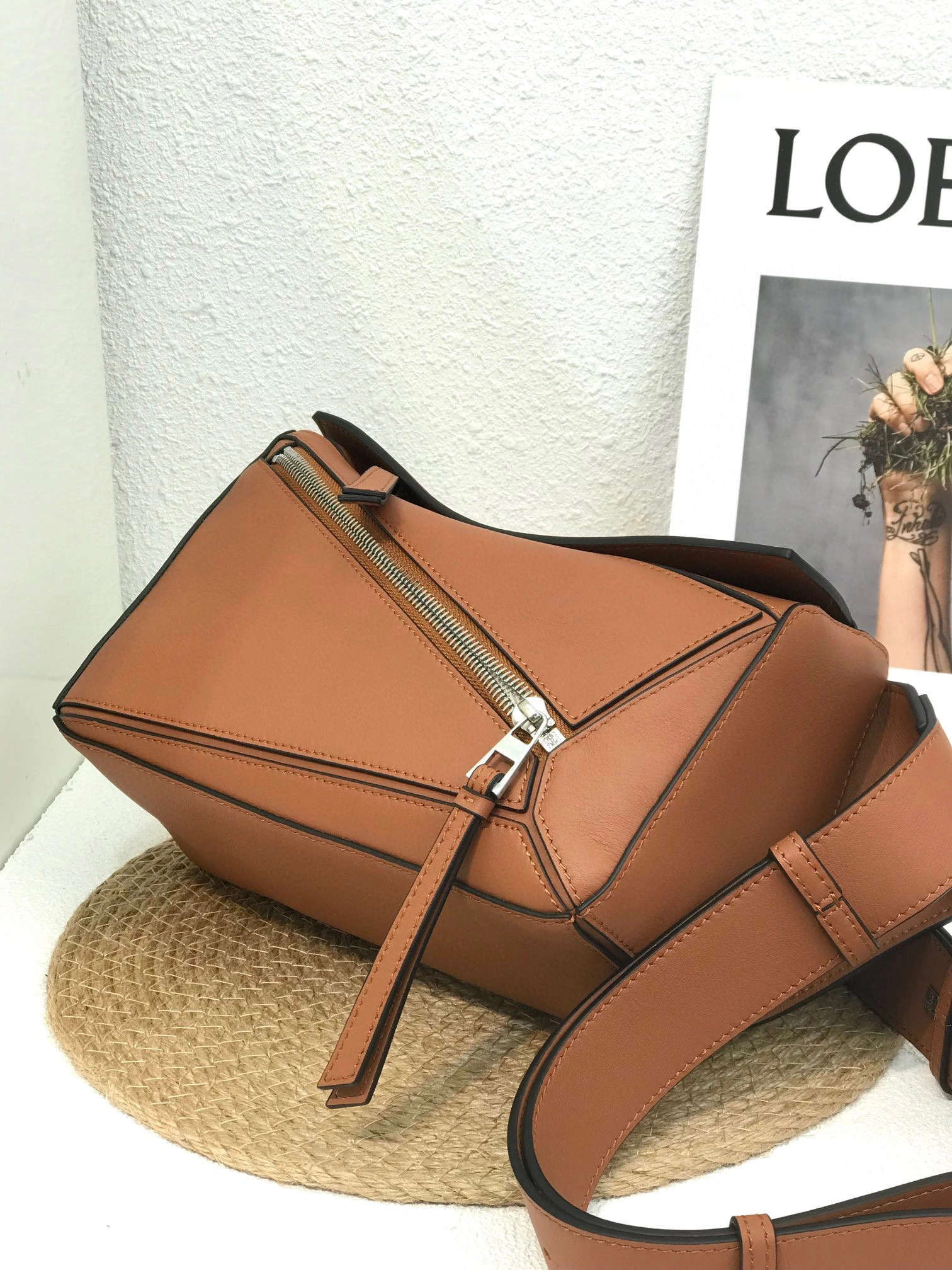 MOMO- B510P35X01-2530 puzzle calfskin item：B-B063F2331C