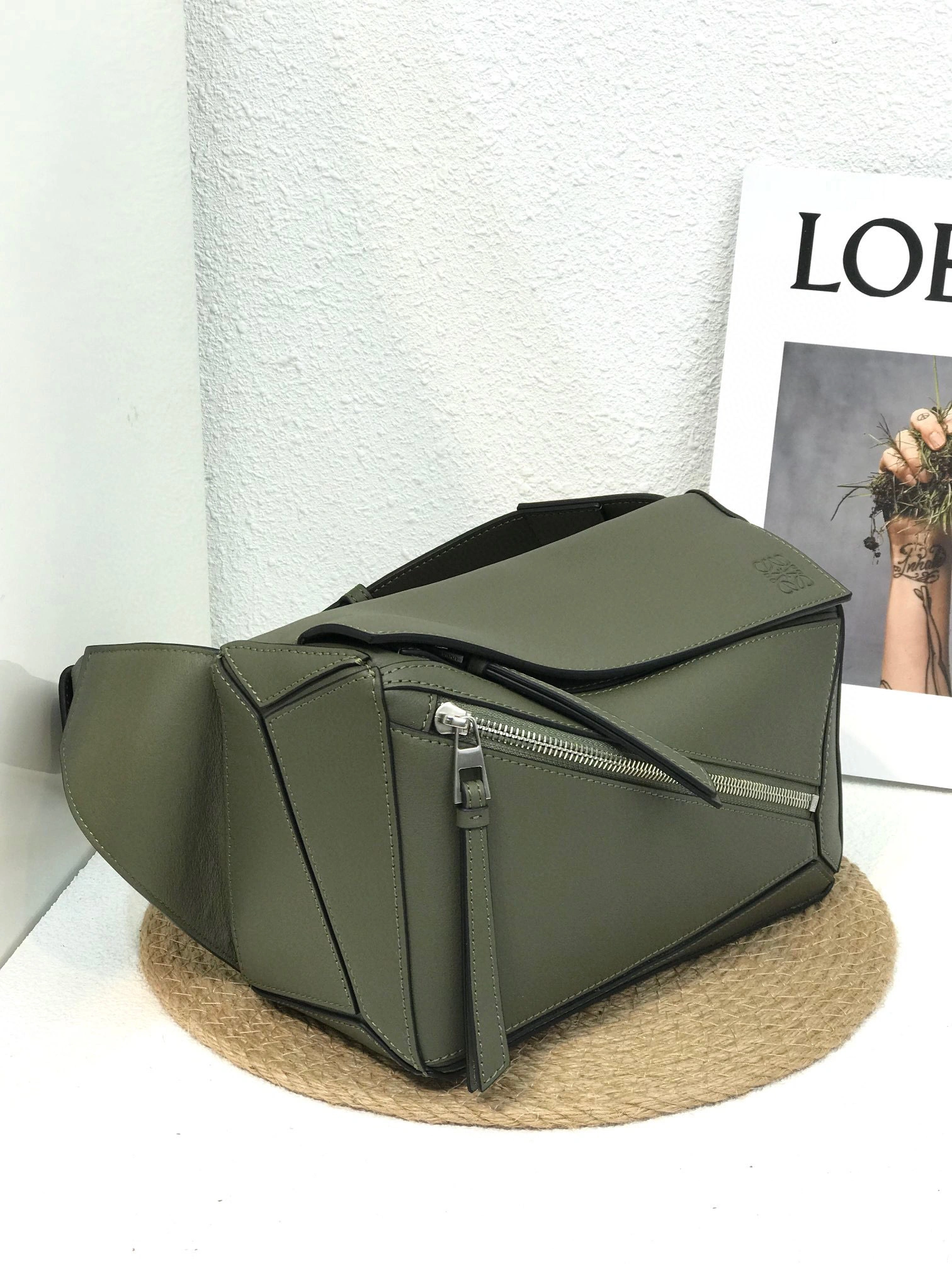 &MOMO- B510P35X09-4160 puzzle calfskin item：B-B063F2328C