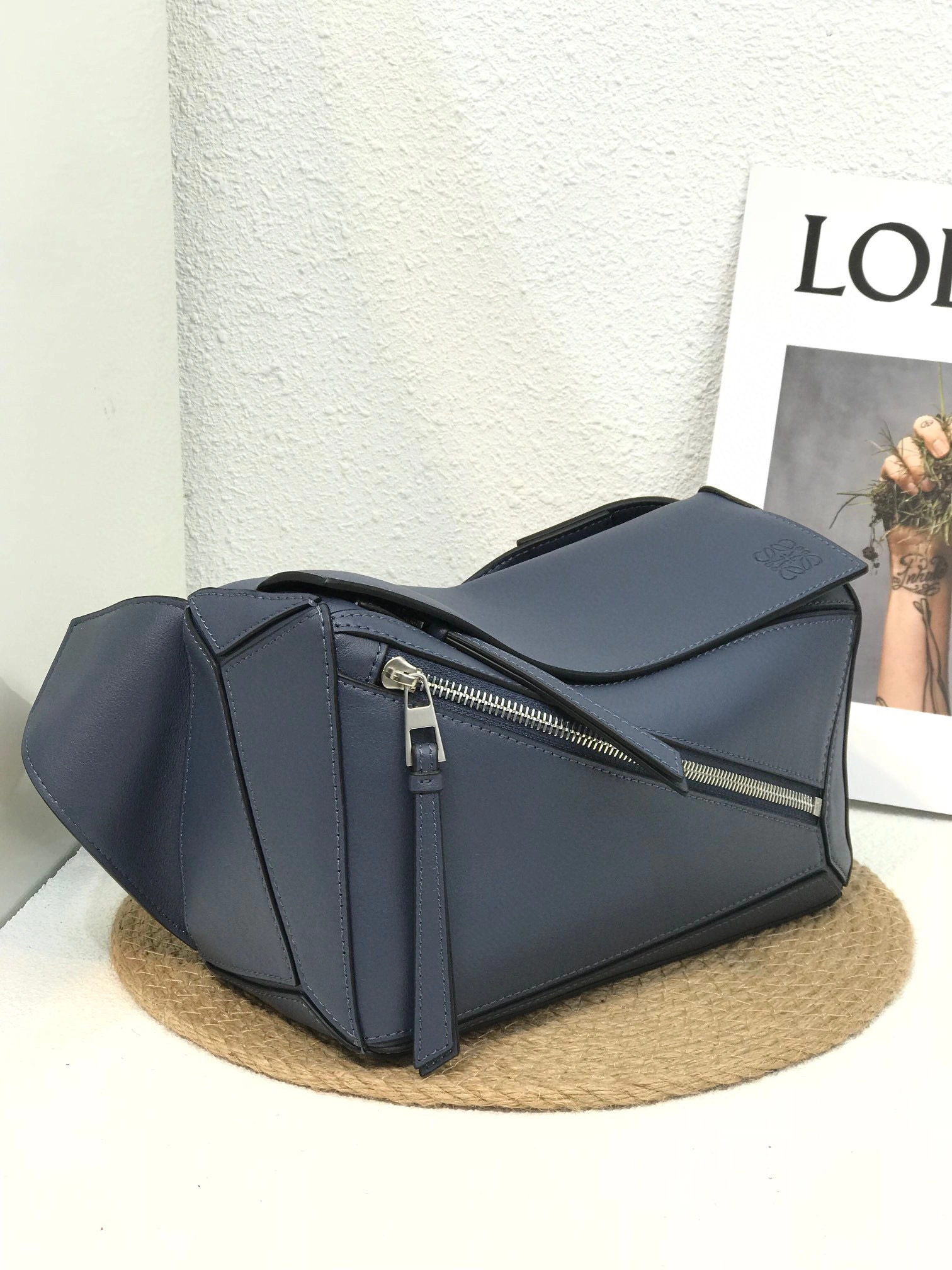 MOMO- B510P35X09-5543 puzzle calfskin item：B-B063F2329C