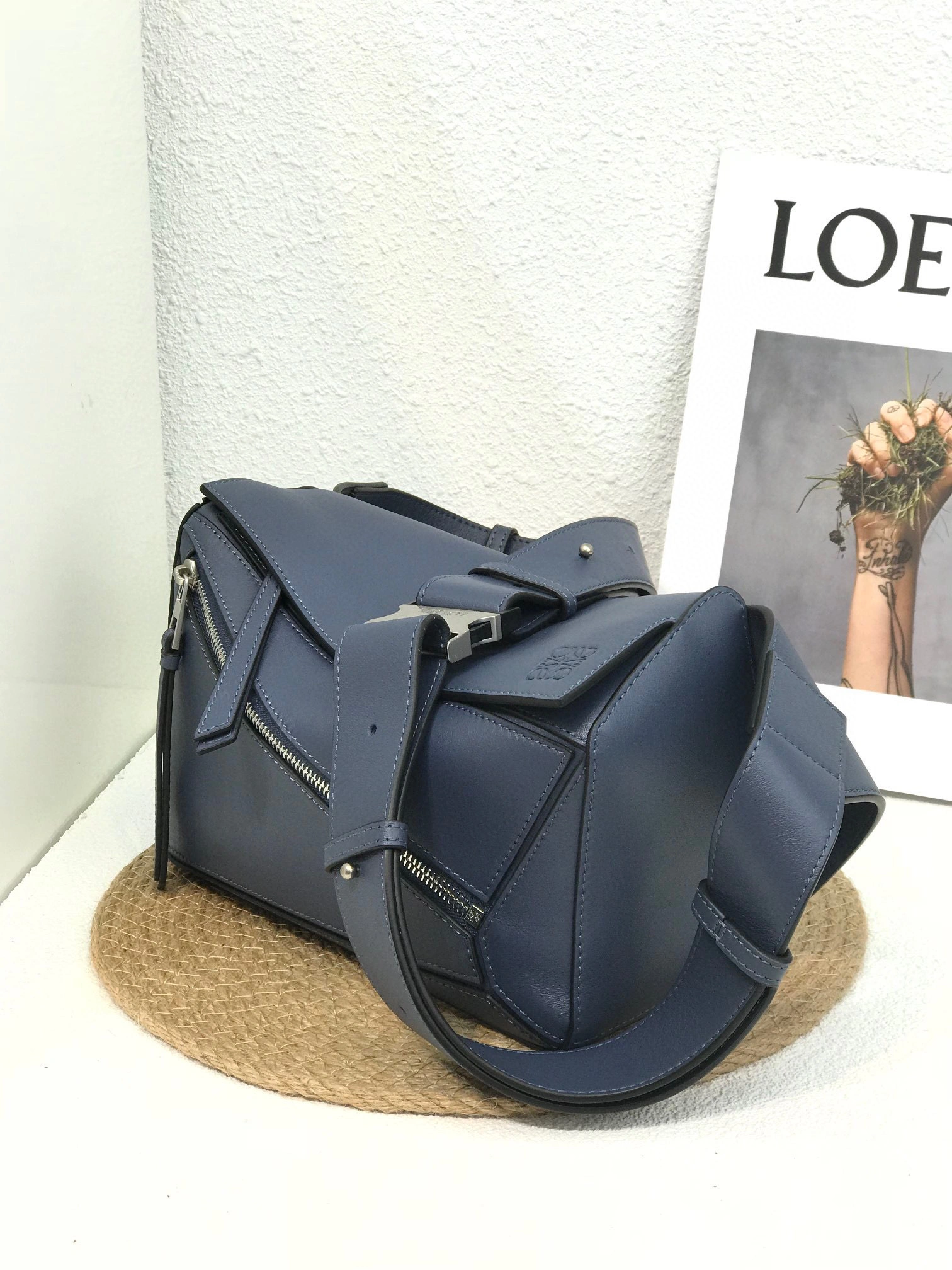 MOMO- B510P35X09-5543 puzzle calfskin item：B-B063F2329C