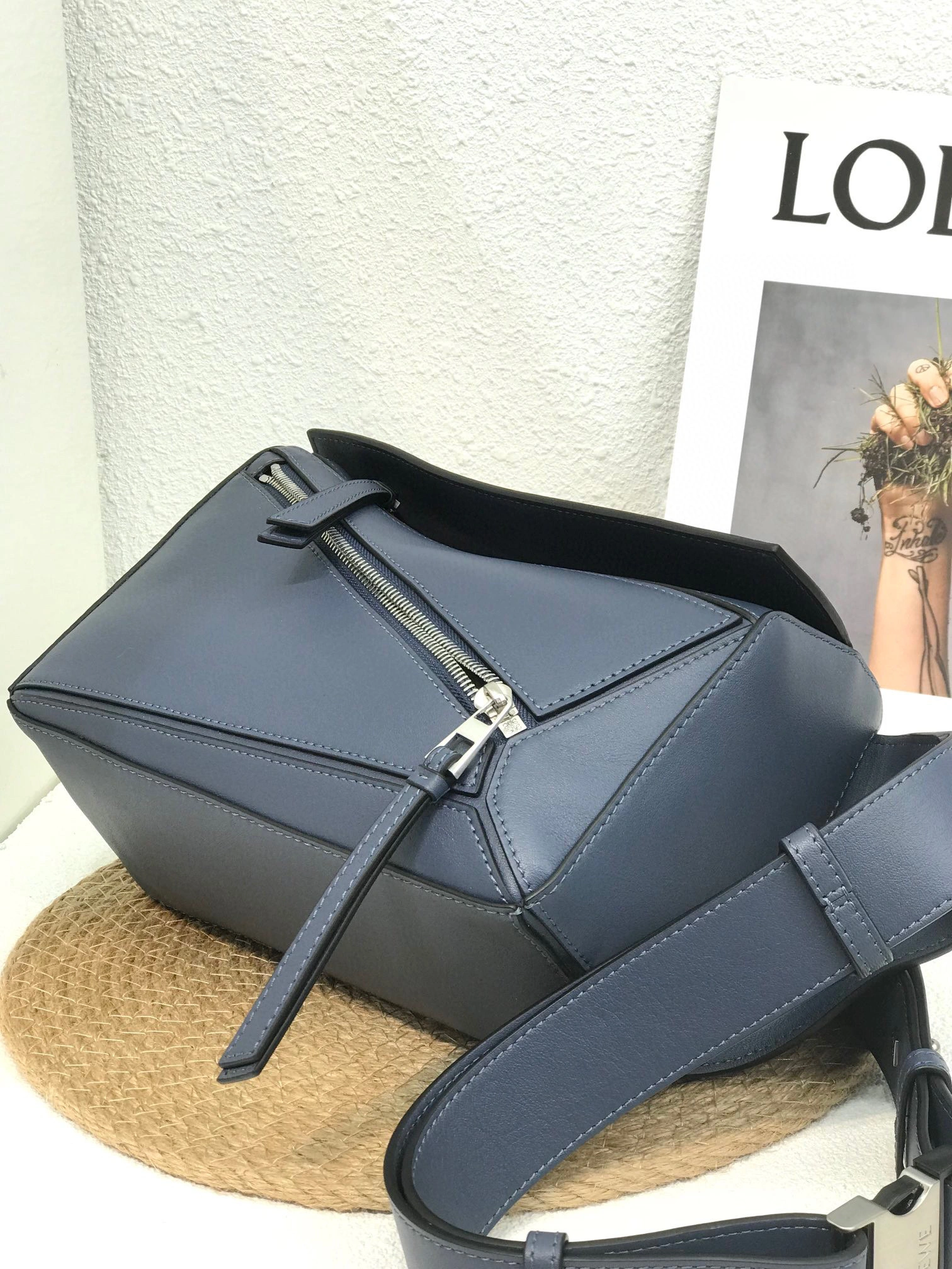 MOMO- B510P35X09-5543 puzzle calfskin item：B-B063F2329C