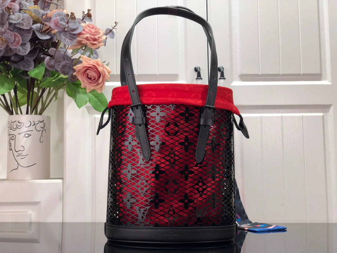 MOMO- BUCKET m20352 Nicolas Ghesquière Monogram Lace item：B-B063E1751C