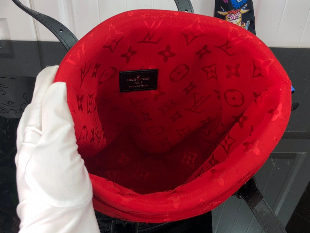 MOMO- BUCKET m20352 Nicolas Ghesquière Monogram Lace item：B-B063E1751C