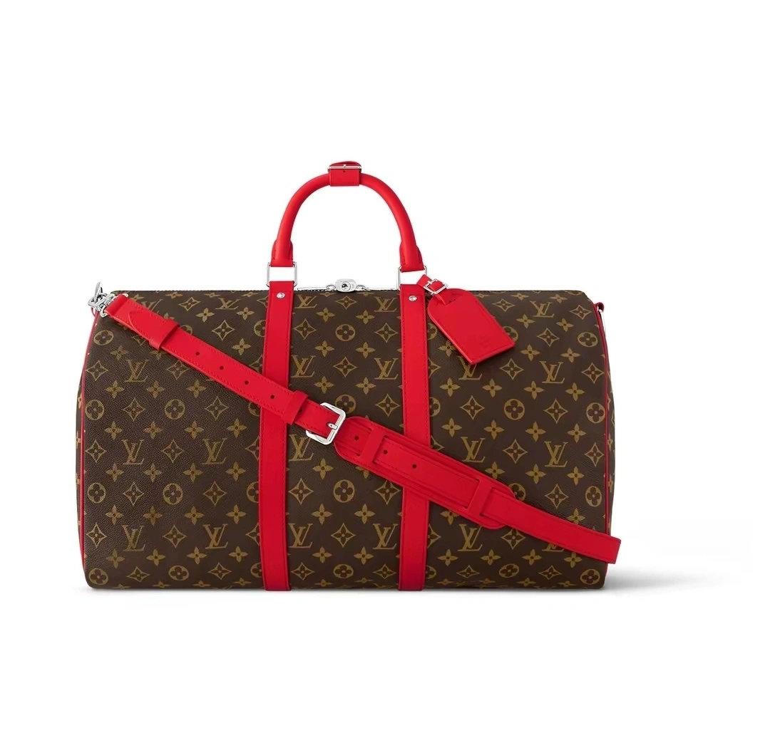 MOMO- M46769 Keepall Bandoulière 50 Monogram Macassar item:C-B063L0895R