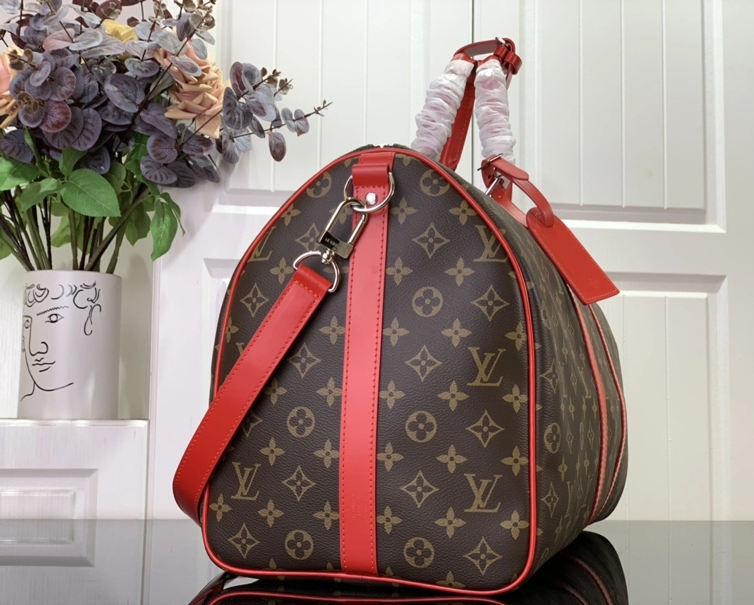 MOMO- M46769 Keepall Bandoulière 50 Monogram Macassar item:C-B063L0895R