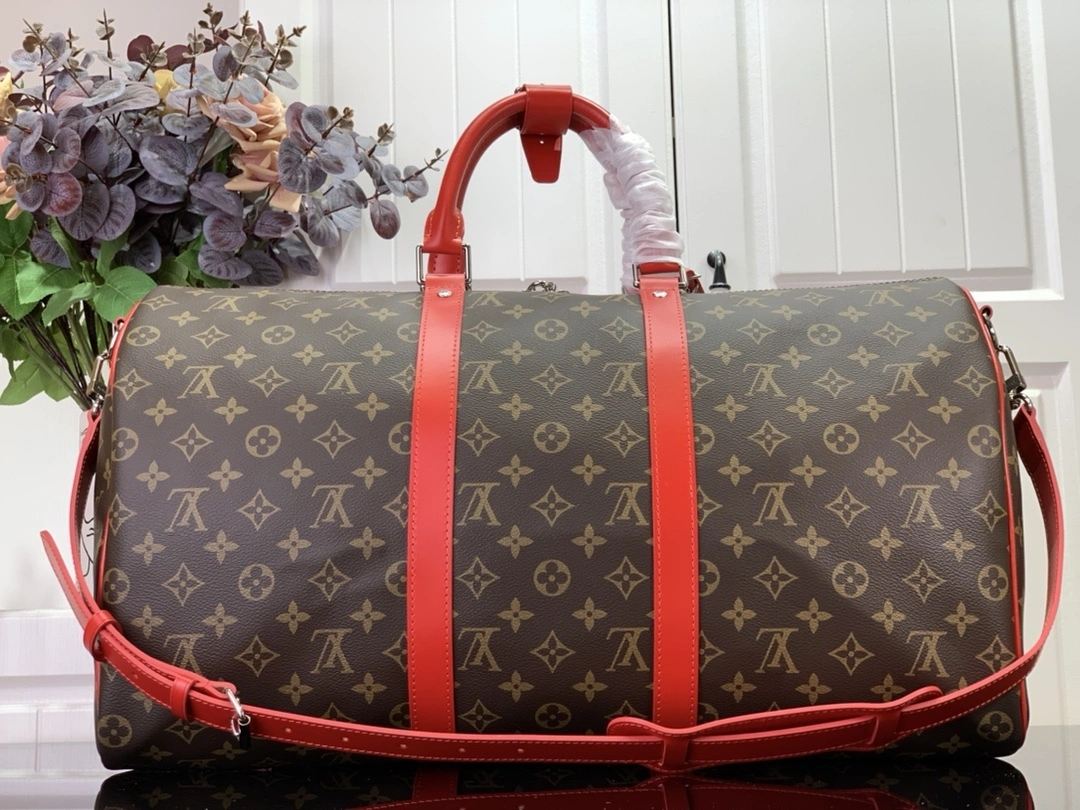 MOMO- M46769 Keepall Bandoulière 50 Monogram Macassar item:C-B063L0895R