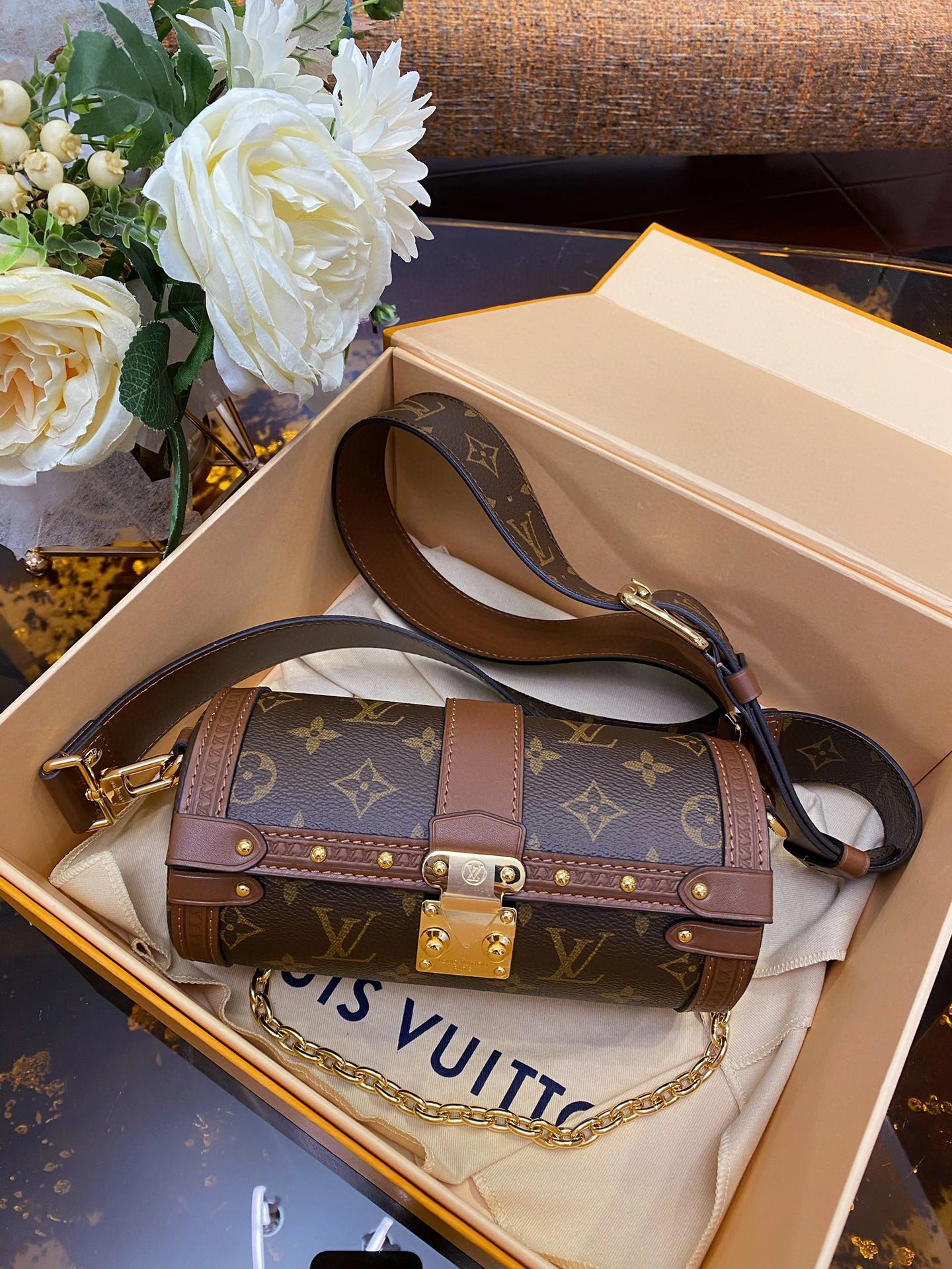MOMO- M57835 Papillon Trunk Monogram item : B-B180D0001