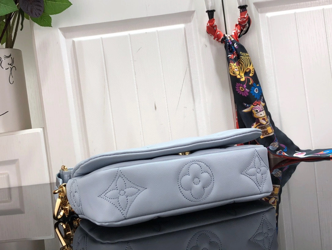 MOMO- M81399 Wallet on Strap Bubblegram Monogram item：B-B063E1724C