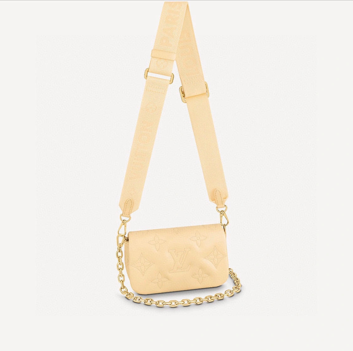 MOMO- M81400 Wallet on Strap Bubblegram Monogram item：B-B063E1722C
