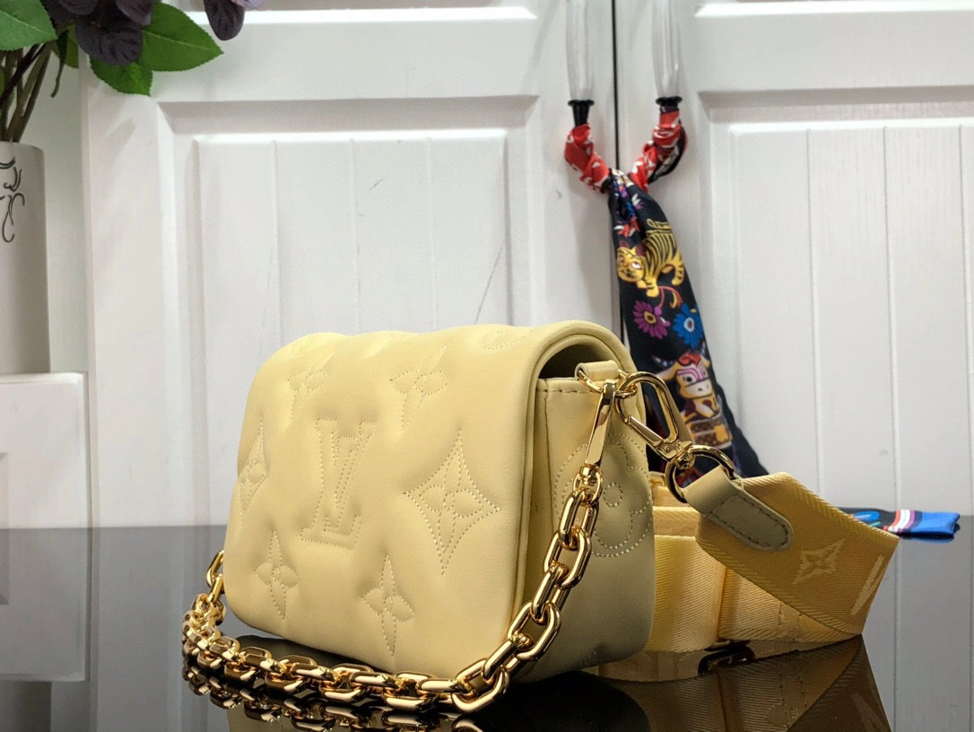 MOMO- M81400 Wallet on Strap Bubblegram Monogram item：B-B063E1722C
