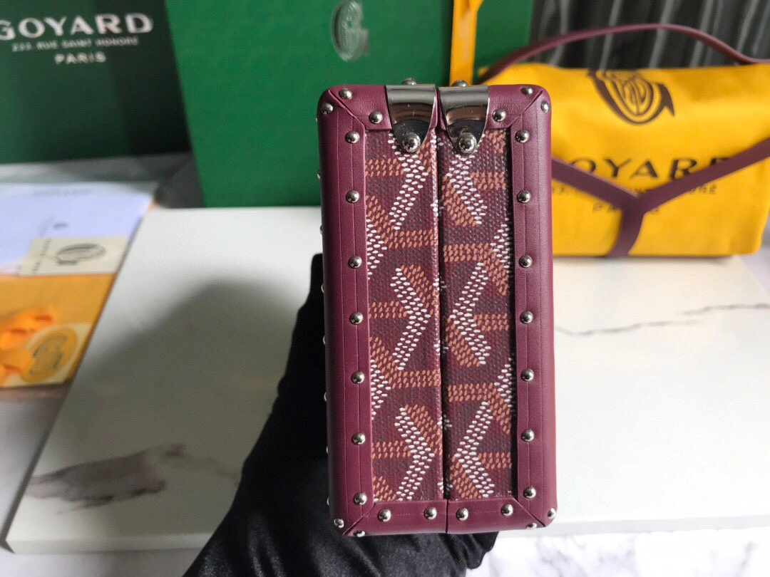 MOMO- MINA55PMLTY Minaudière cowhide item：B-B063F2534C