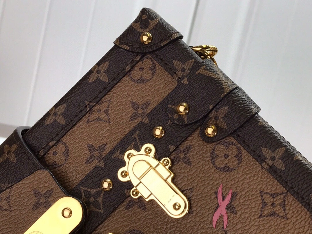 MOMO- Petite Malle M40273 Petite Malle Monogram Malletage item：B-B063E1755C