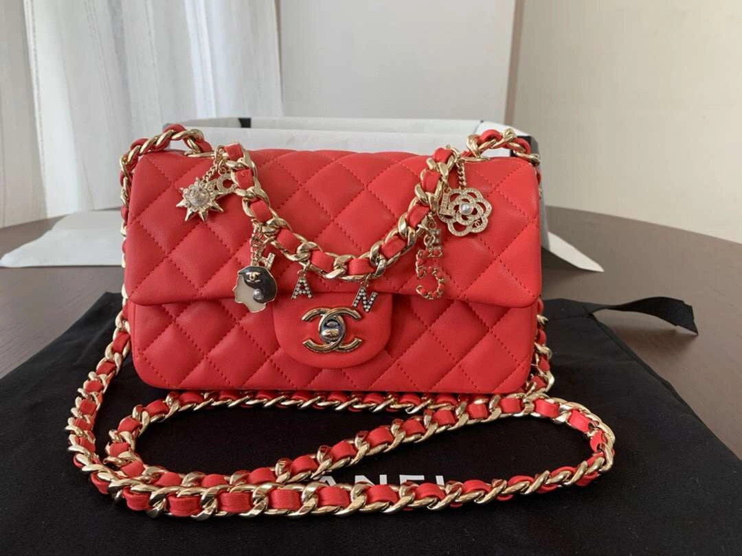MOMO--cf mini Multiple colors Lamb Skin item : 321B95D1707-2