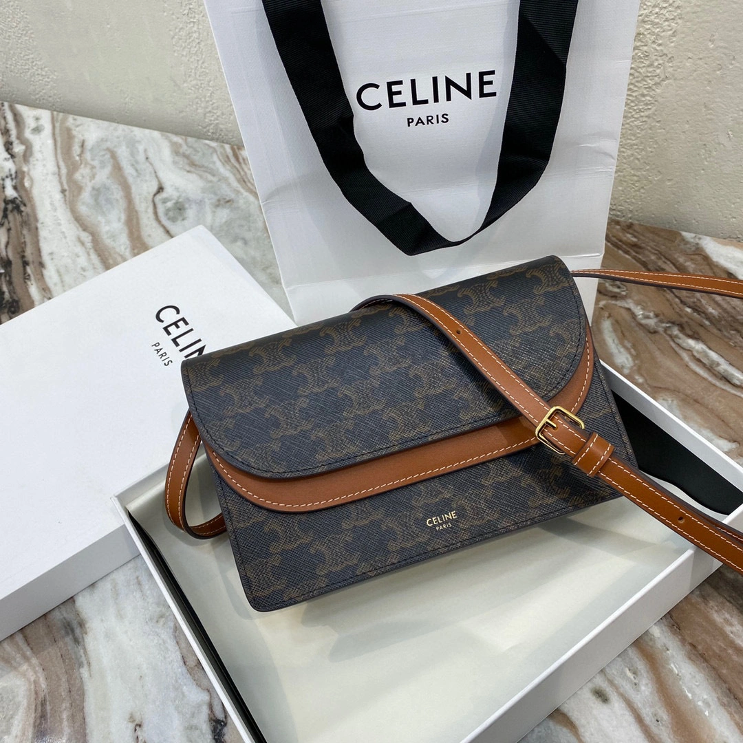 MOMO- high quality version 10D852CG9-04LU TRIOMPHE lambskin item：B-B000J1921C