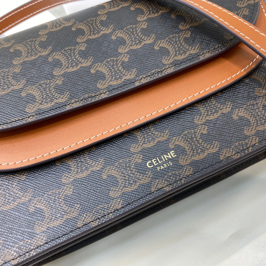 MOMO- high quality version 10D852CG9-04LU TRIOMPHE lambskin item：B-B000J1921C