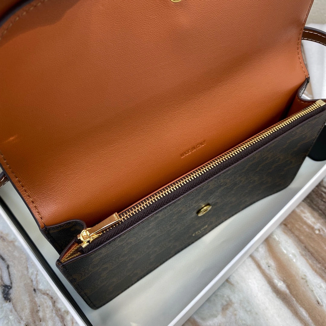 MOMO- high quality version 10D852CG9-04LU TRIOMPHE lambskin item：B-B000J1921C