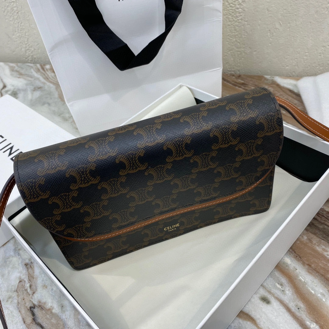 MOMO- high quality version 10D852CG9-04LU TRIOMPHE lambskin item：B-B000J1921C