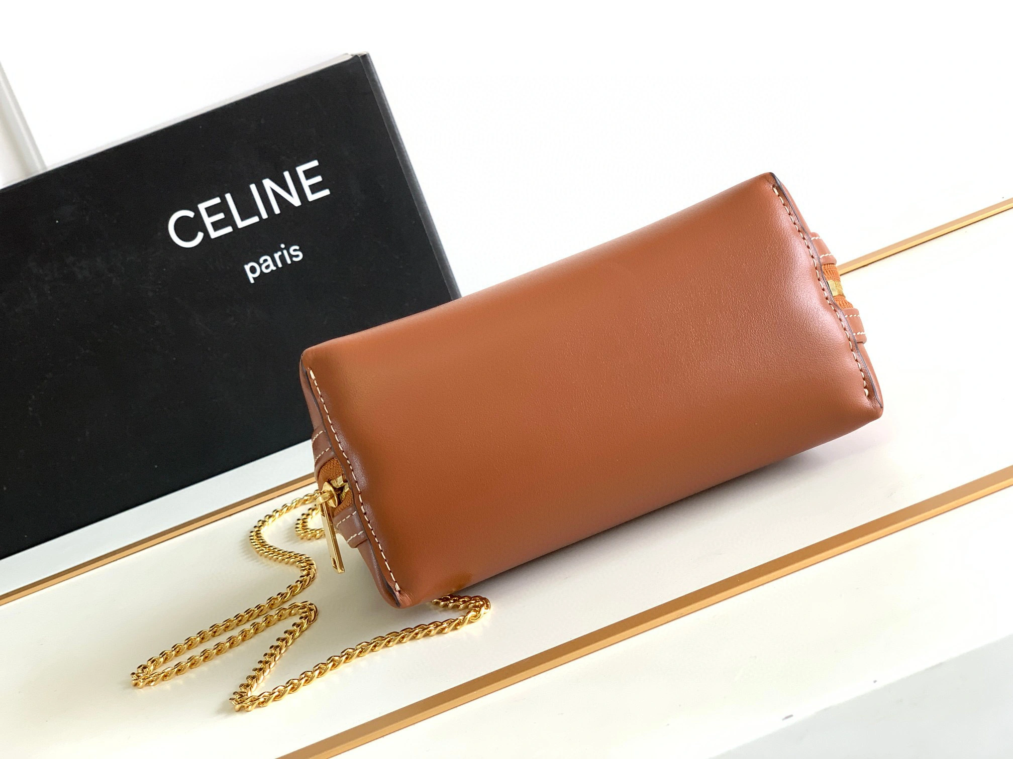 MOMO- high quality version 10E383DR8-04LU TRIOMPHE calfskin item：B-B564J3024C