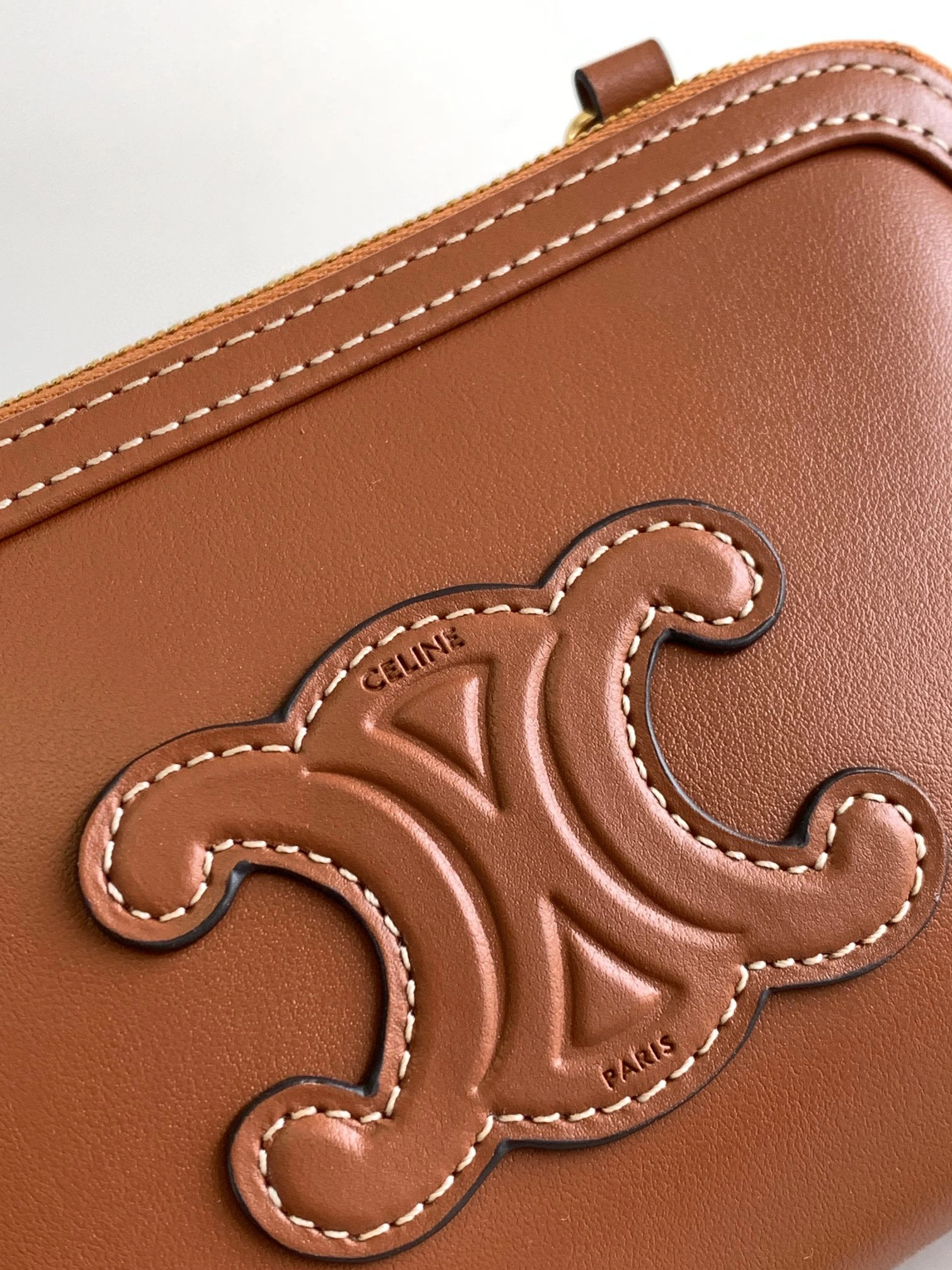MOMO- high quality version 10E383DR8-04LU TRIOMPHE calfskin item：B-B564J3024C