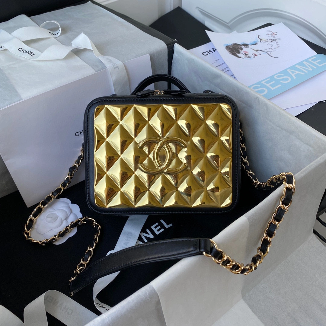 MOMO- high quality version 123 Vanity case calfskin item：B-B370J2801C